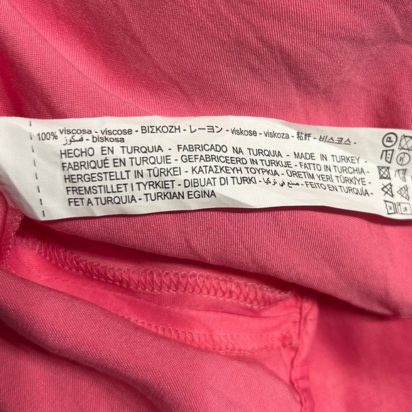 *NWT* Zara Satin Corsetry-Inspired Mini Dress in Pink, Size XS, Sleeveless - Picture 10 of 10